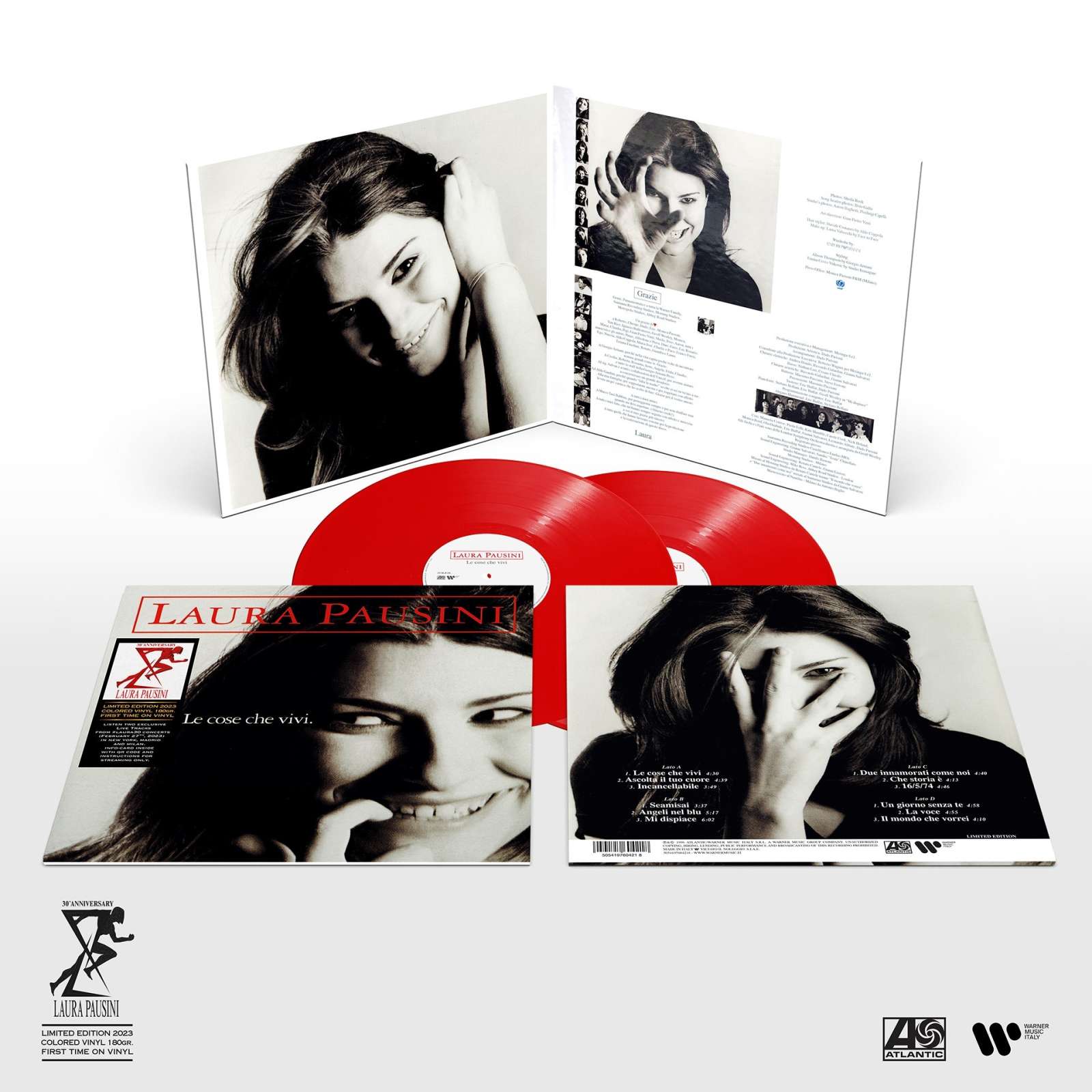 Laura Pausini: Le Cose Che Vivi (180g) (Limited Numbered Edition) (Red –  Black Vinyl Records Spain