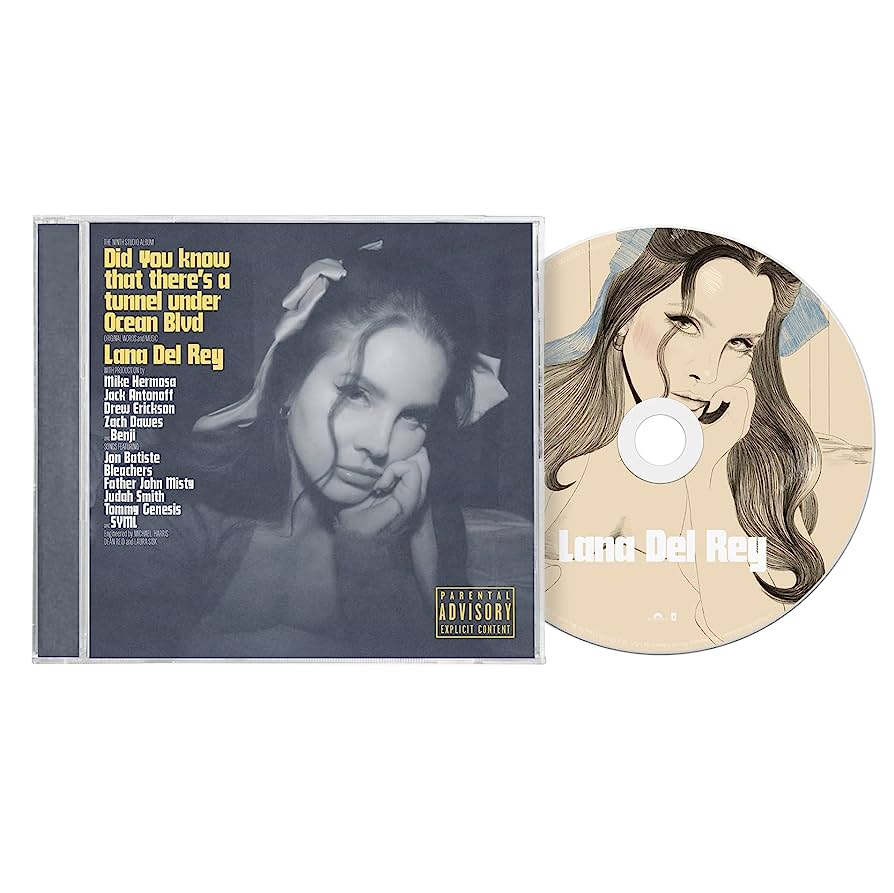 Lana Del Rey Did You Know That There's A Tunnel under Ocean Blvd 2LP Pink  Vinyl