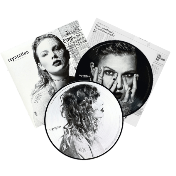 Taylor Swift - Reputation (Picture-Disc) 2 LPs – Black Vinyl