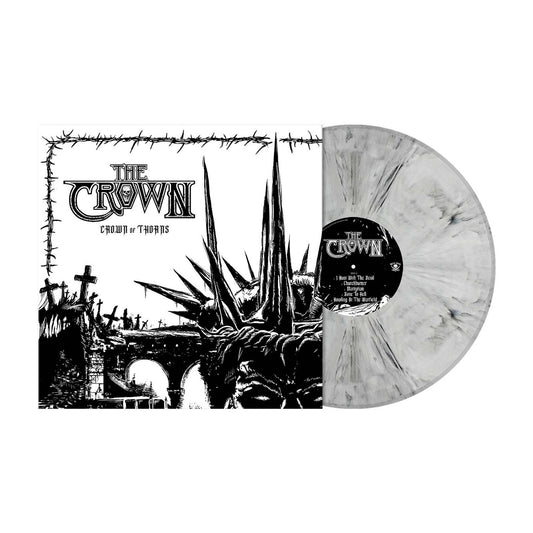 The Crown: Crown Of Thorns (weiß/schwarz marmoriertes Vinyl)