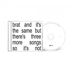 Charli XCX - Brat and It's the Same but There's Three More Songs So It's Not cd