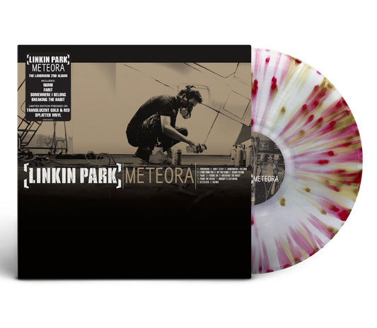 Linkin Park: Meteora (Limited Edition) (Translucent Gold &amp; Red Splatter Vinyl)