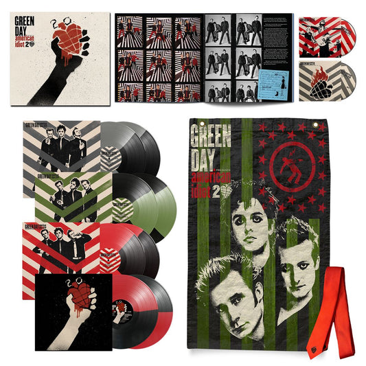 Green Day : American Idiot (édition Deluxe 20e anniversaire) (vinyle coloré)