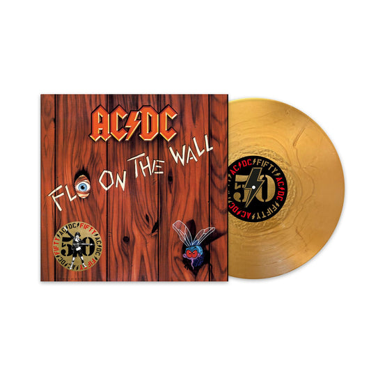 AC/DC : Fly On The Wall (50e anniversaire) (180 g) (édition limitée) (Gold Nugget Vinyl) (+ impression d'illustration) 