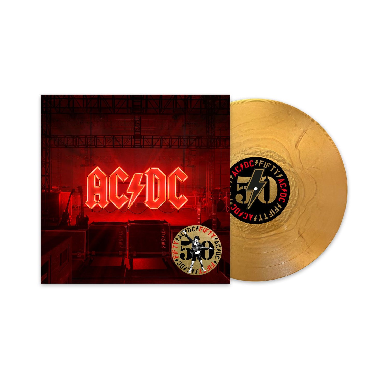 AC/DC: Power Up (50th Anniversary) (180g) (Limited Edition) (Gold Nugget Vinyl) (+ Artwork Print)