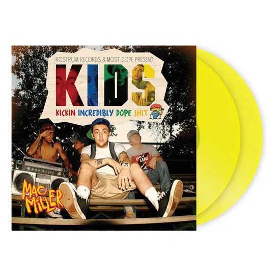 Mac Miller - K.i.d.s. Transparent Yellow Vinyl 2lp import