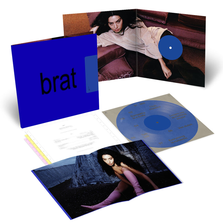 Charli XCX - BRAT (disque image bleu) importation