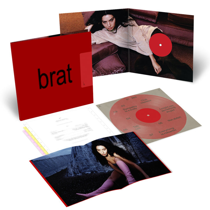 Charli XCX – BRAT-Import (rote Bild-CD).