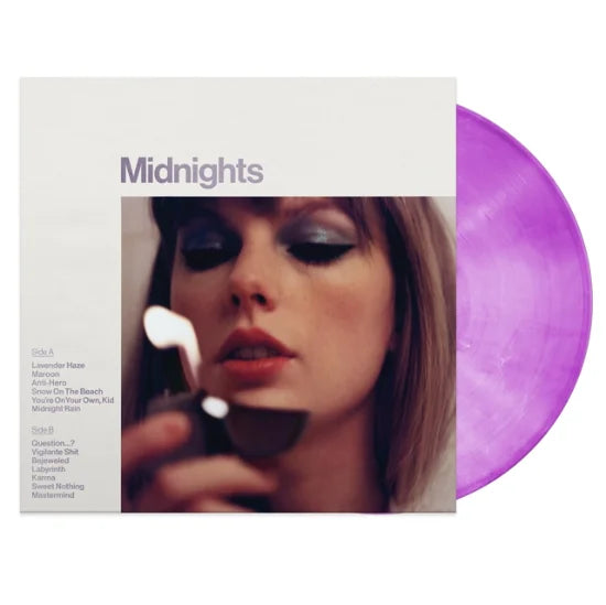 TAYLOR SWIFT - Midnights Limited Love Potion Purple Vinyl edition