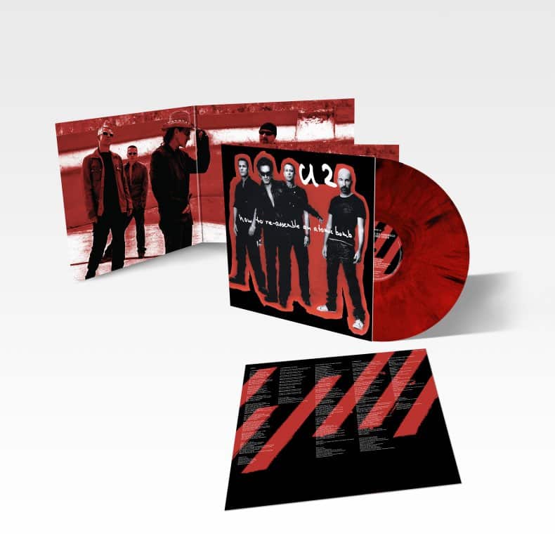 U2 - How to Re-Dismantle an Atomic BombBlack Friday 2024 Red / Black Marble Vinyl edition