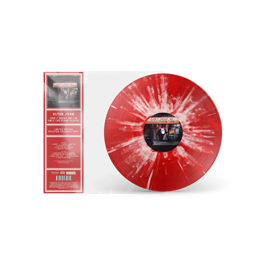 Elton John: Don't Shoot Me I'm Only The Piano Player (Limited Edition) (Red & White Splatter Vinyl)