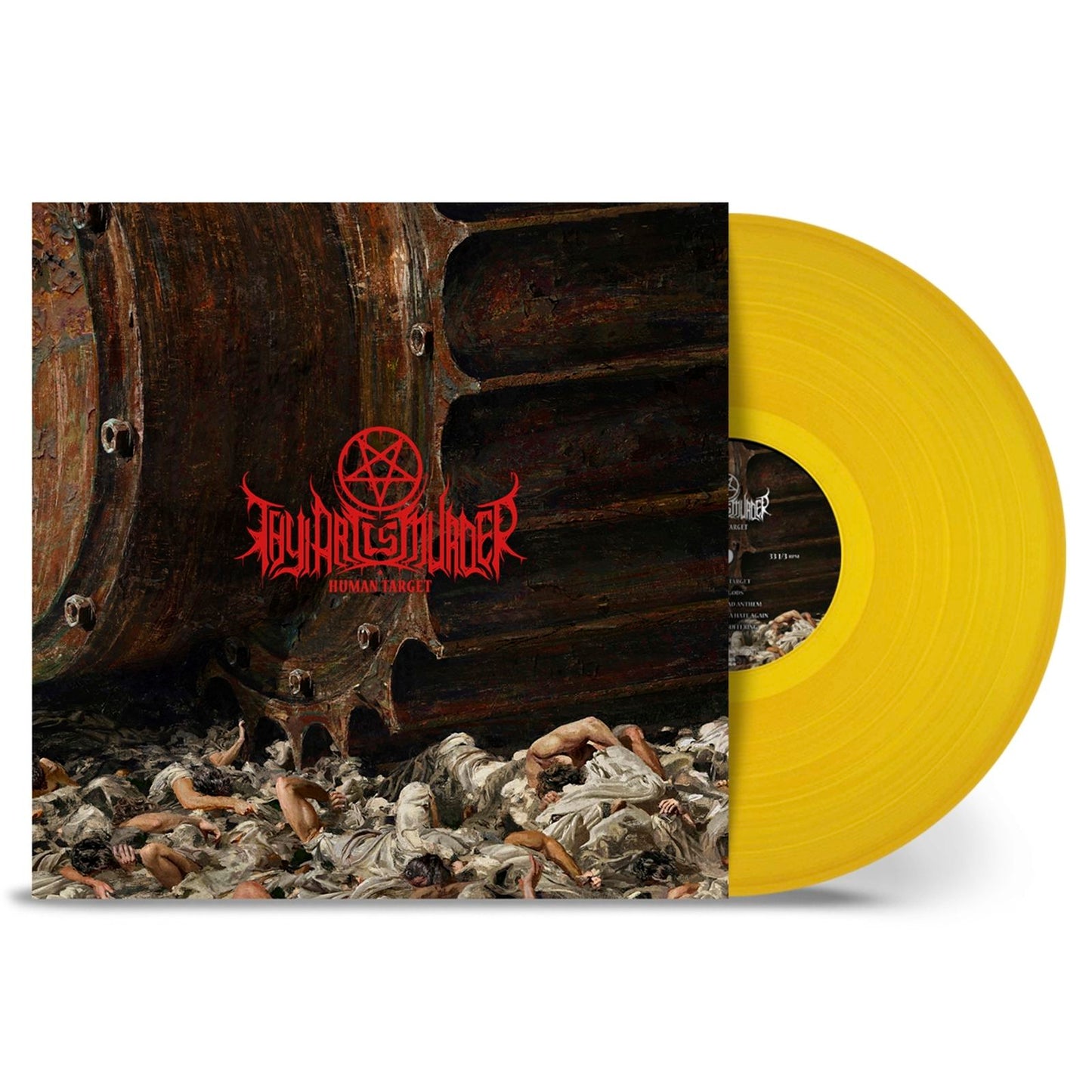 Thy Art Is Murder: Human Target (Gelbes Vinyl) 