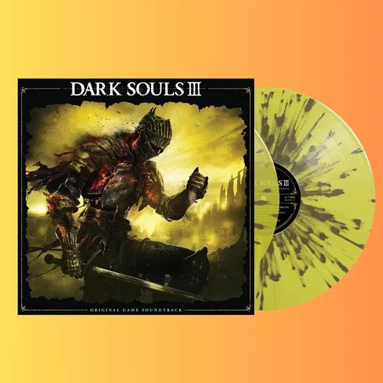 Dark Souls III Yellow / Gold Splatter Edition 2LP