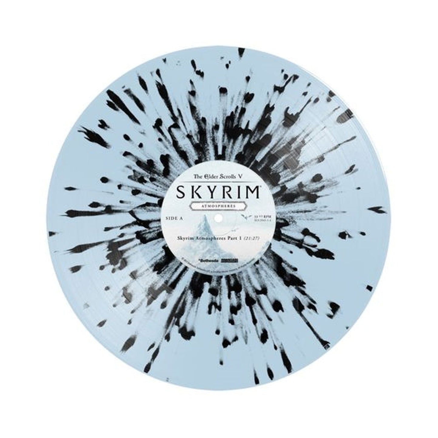 Elder Scrolls V: Skyrim - Atmospheres (Clear/Black Splatter Vinyl)