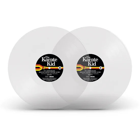 BILL CONTI - Karate Kid : Film original du 40e anniversaire - Édition Score Cloudy / Clear Vinyl