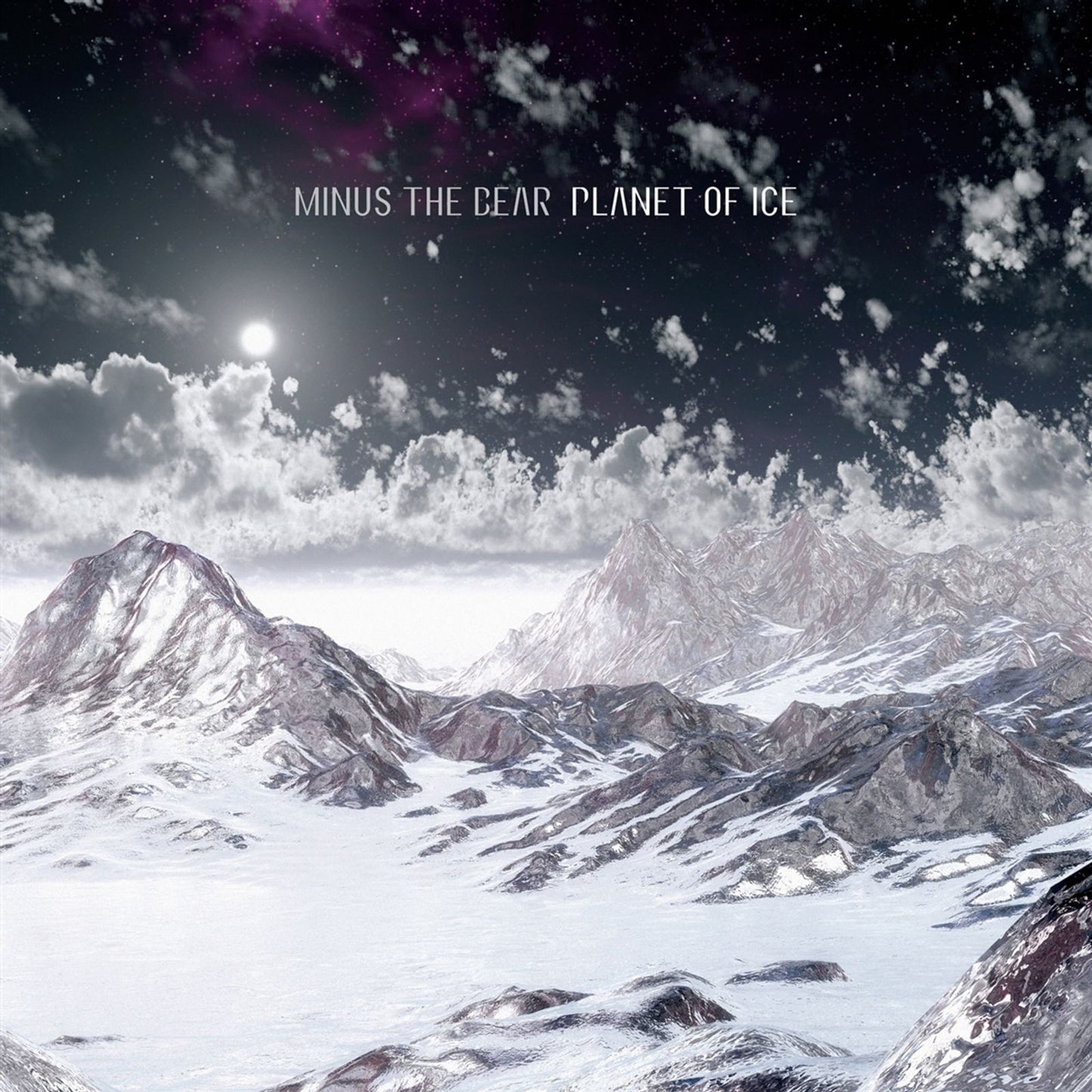 Minus The Bear: PLANET OF ICE (Salt and Pepper Vinyl)