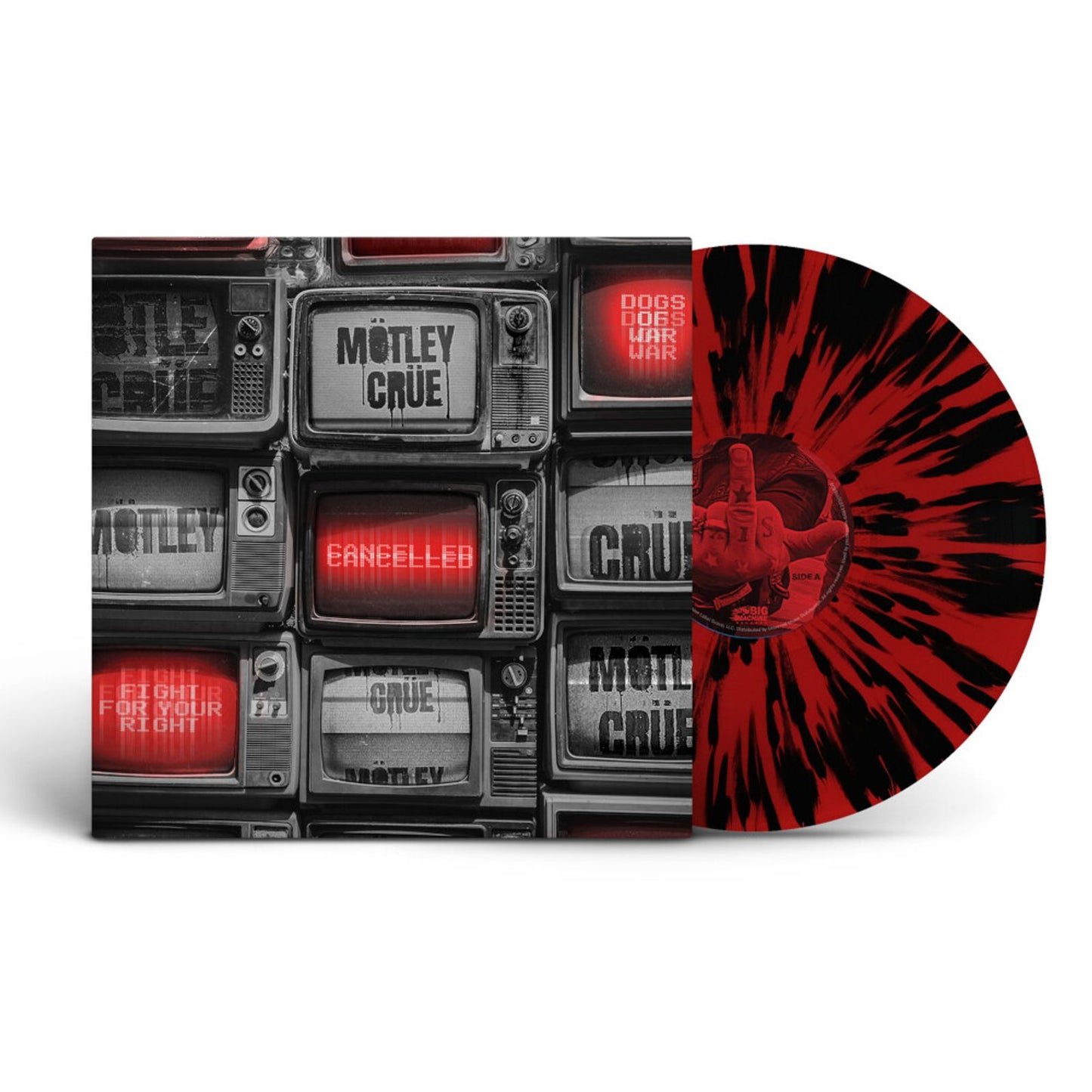 Cancelled (Red with Black Splatter Vinyl)