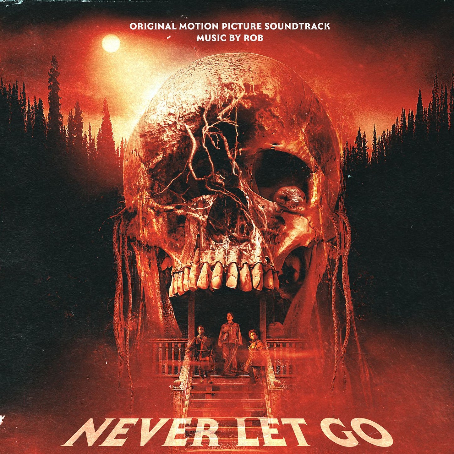 Never Let Go (O.S.T.) (Limited Edition) (Blood Red & Black Swirled w/ Forest Green and Yellow Splatter Vinyl)