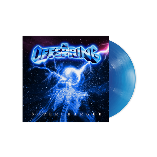 The Offspring: Supercharged transparente blaue LP 