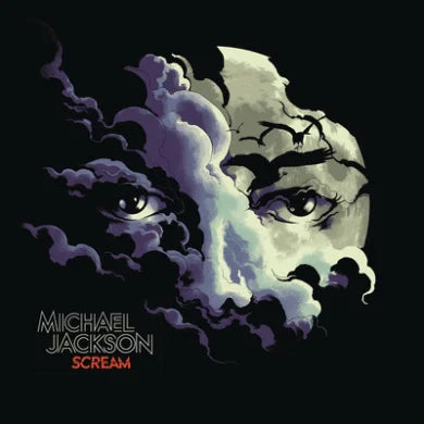 MICHAEL JACKSON – Scream GLOW IN THE DARK &amp; BLAUES MARMOR-VINYL