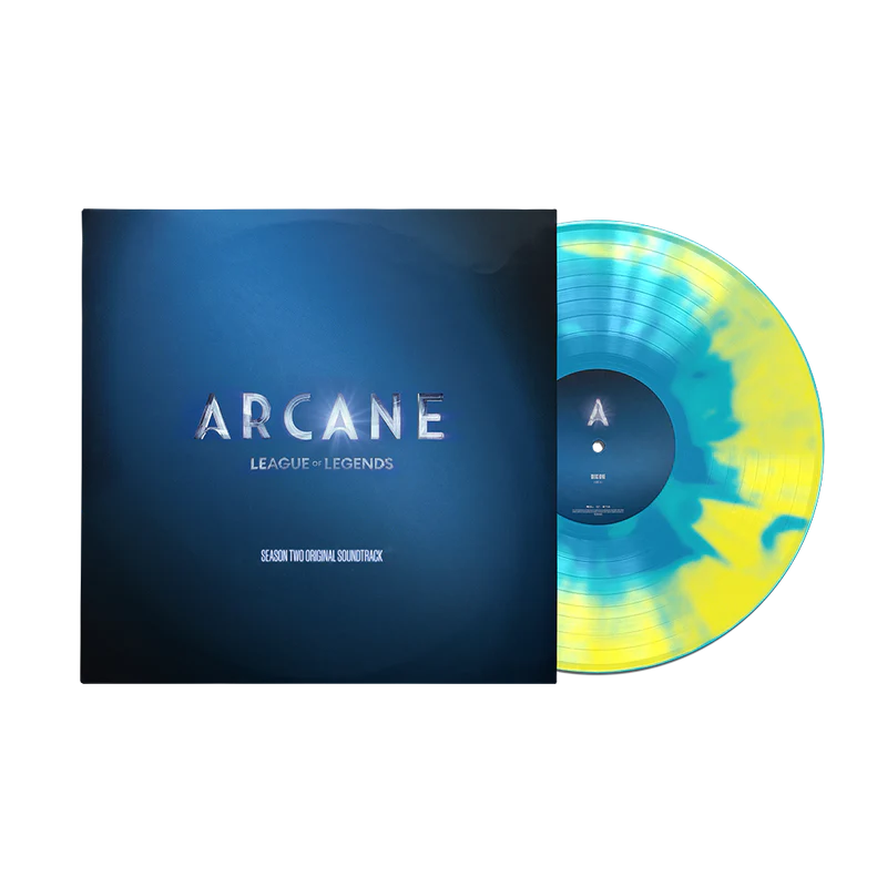 Arcane Season 2 (Official Soundtrack) Blue, Yellow Splatter