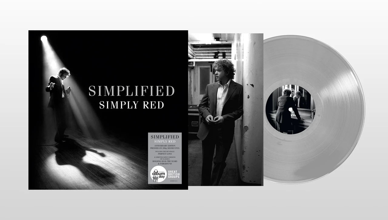 Simply Red Simplified – Jubiläumsausgabe auf silbernem Vinyl (National Album Day 2024) UK IMPORT