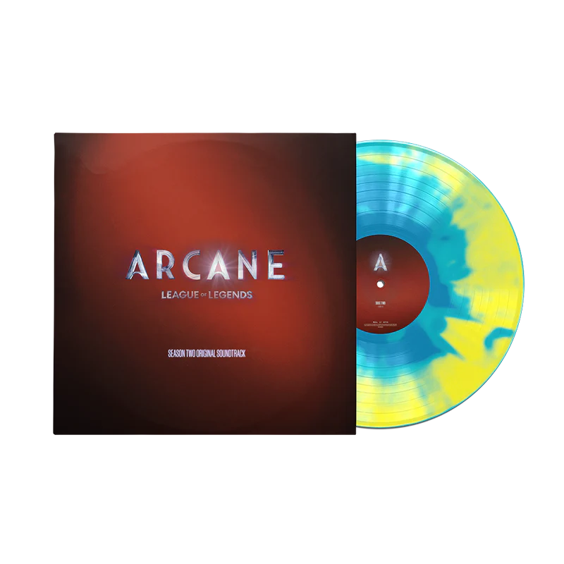 Arcane Season 2 (Official Soundtrack) Blue, Yellow Splatter