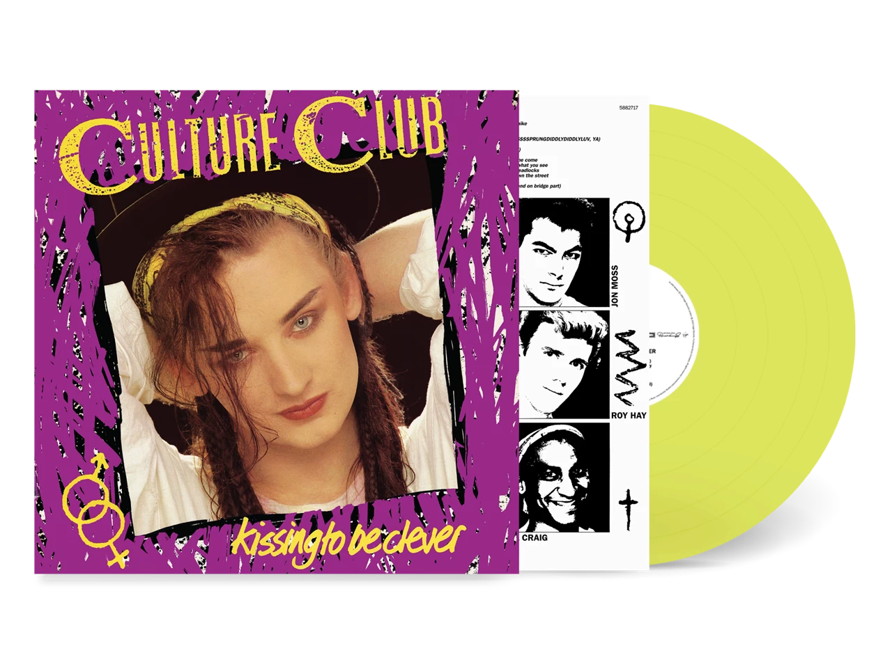 Culture Club - Kissing to Be Clever - Vinyle vert clair (Journée nationale de l'album 2024)