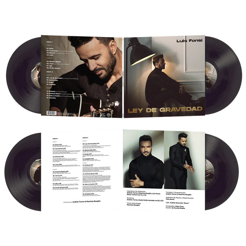 LUIS FONSI - Ley De Gravedad Vinyl 2LP USA IMPORT