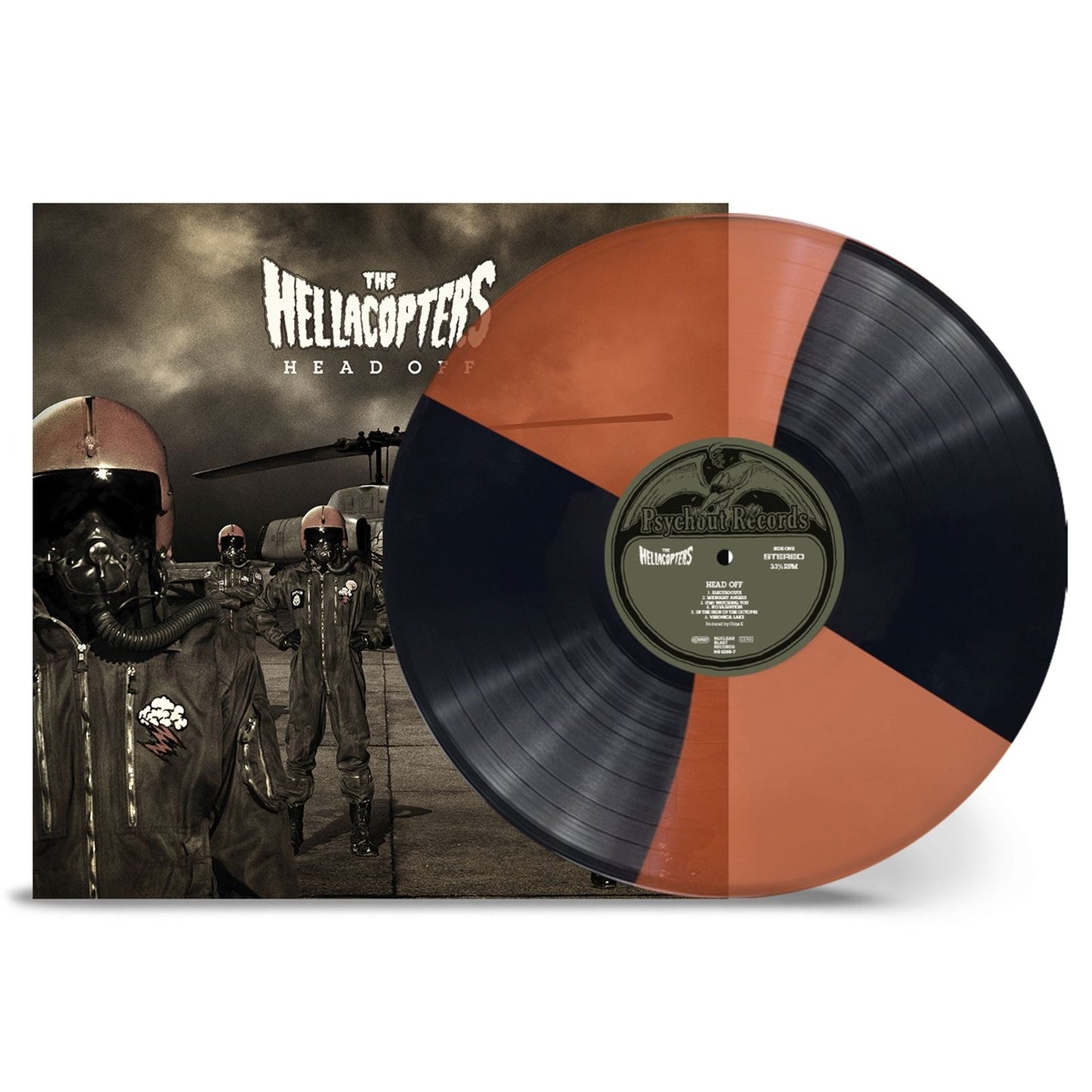 The Hellacopters: Head Off (Transparent Orange Black Rotor Vinyl)