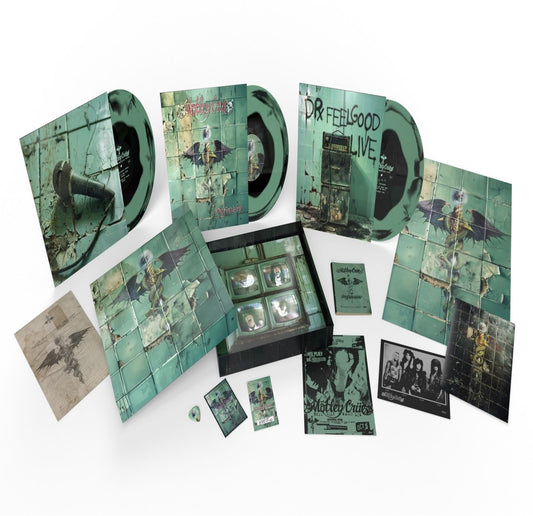 Mötley Crüe: Dr. Feelgood (35th Anniversary) (Limited 3LP-Box) (Green/Black Vinyl)