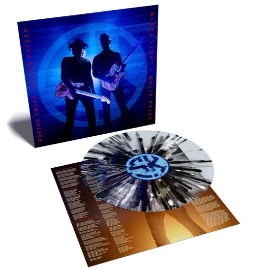 Adrian Smith & Richie Kotzen: Black Light / White Noise (Limited Indie Edition) (Clear Black & White Splatter Vinyl)