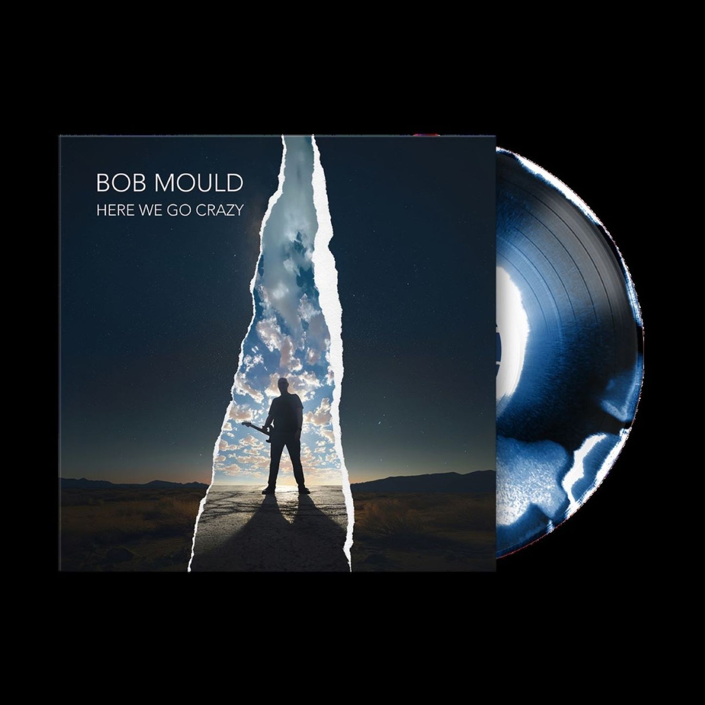 Bob Mould: Here We Go Crazy (Limited Edition) (Black, Blue & White Smush Vinyl)