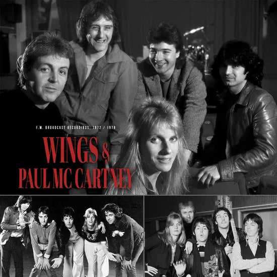 Wings - Wings & Paul Mccartney lp clear