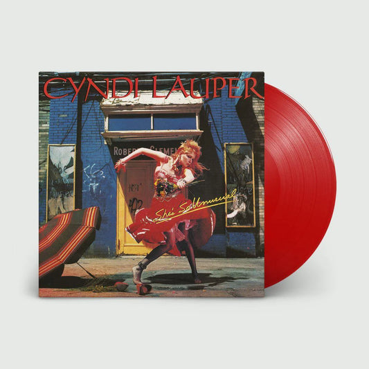 CYNDI LAUPER - She's So Unusual  (RED VINYL)
