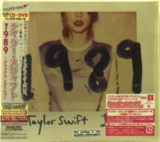 Taylor Swift – 1989 DLX CD+DVD Japan Import