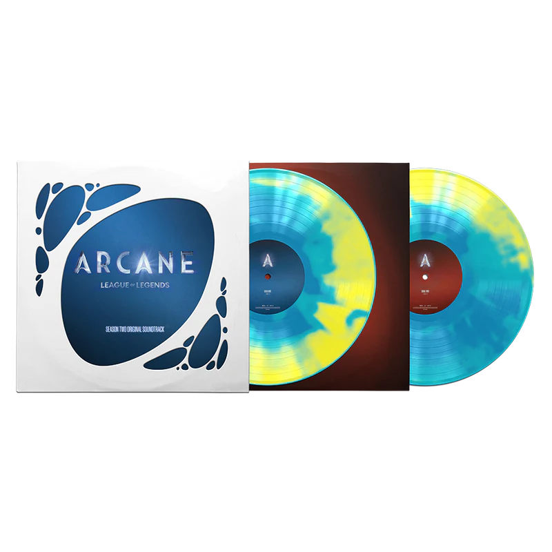 Arcane Season 2 (Official Soundtrack) Blue, Yellow Splatter