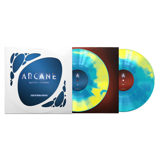 Arcane Season 2 (Official Soundtrack) Blue, Yellow Splatter