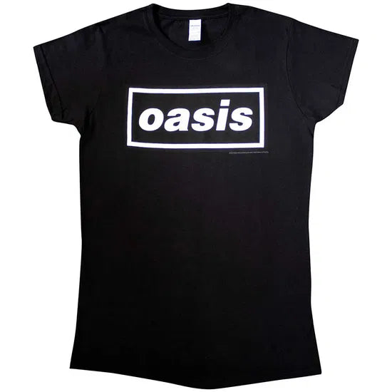 Oasis Ladies T-Shirt: Decca Logo