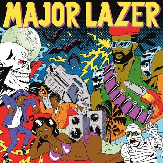 Major Lazer: Guns Don't KillPeople... Lazers Do (Vinyle transparent) (édition limitée) (édition 15e anniversaire) 2LP