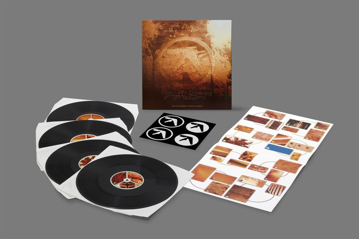 Aphex Twin: Selected Ambient Works Vol. II (Erweiterte Ausgabe) 4lp