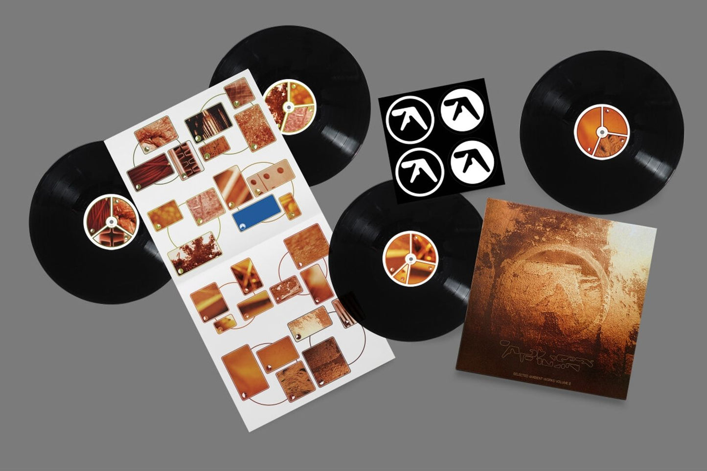 Aphex Twin : Œuvres ambiantes sélectionnées Vol. II (Édition étendue) 4lp