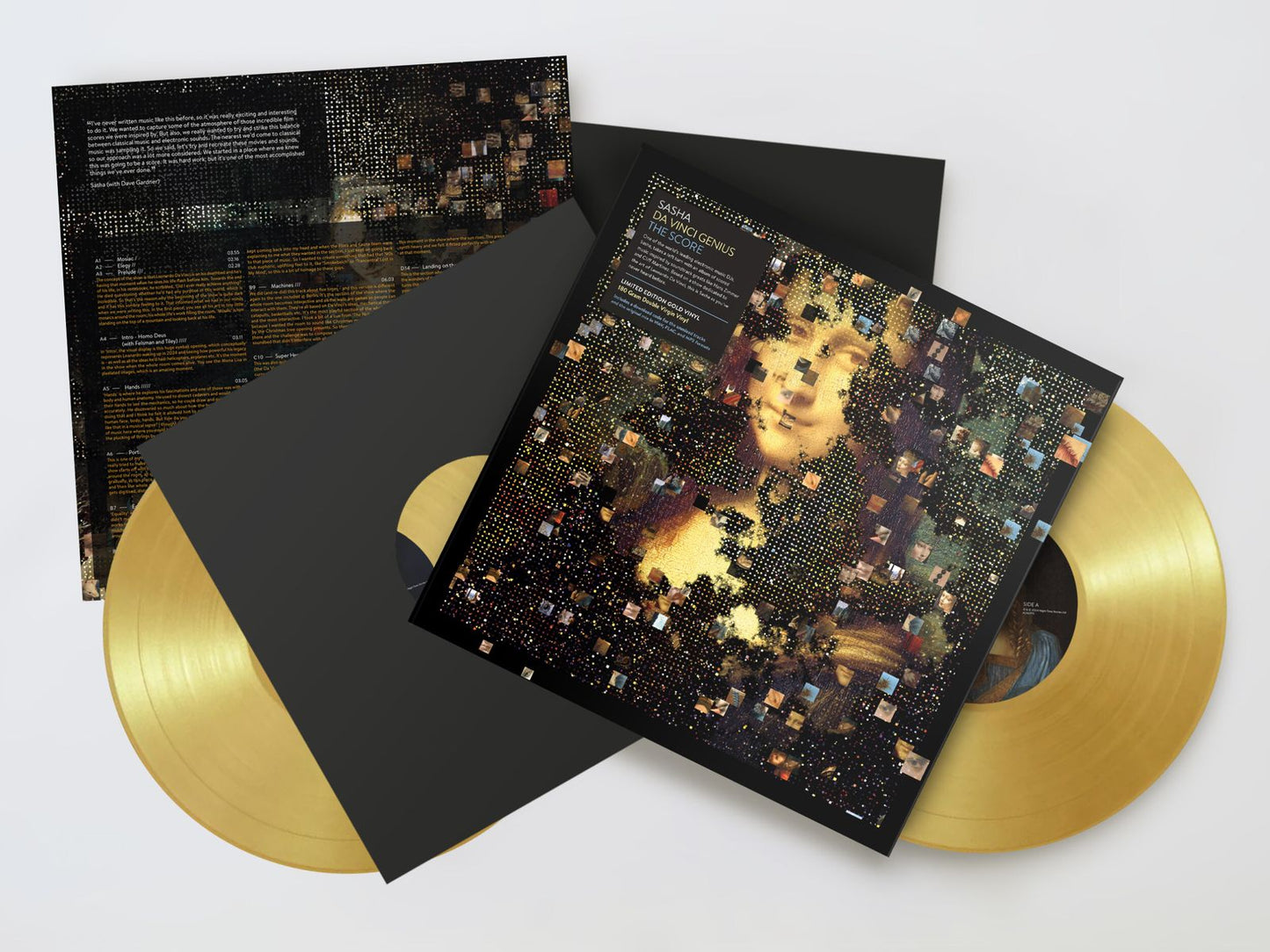 Sasha: Da Vinci Genius - The Score (180g) (Limited Numbered Edition) (Gold Vinyl) 2LP