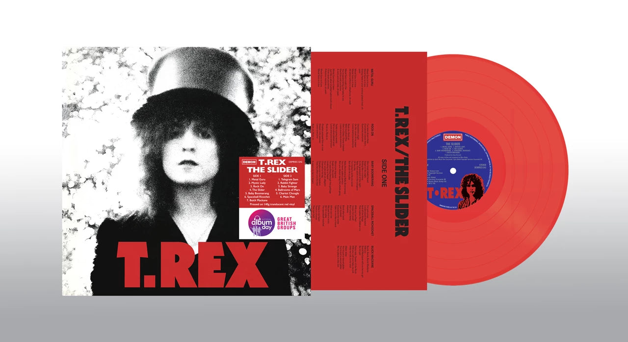 T.Rex – The Slider Translucent Red Vinyl (National Album Day 2024) UK IMPORT