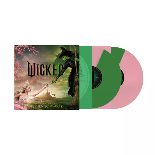 Ariana Grande Wicked: The Soundtrack Split Green & Pink Vinyl UK IMPORT