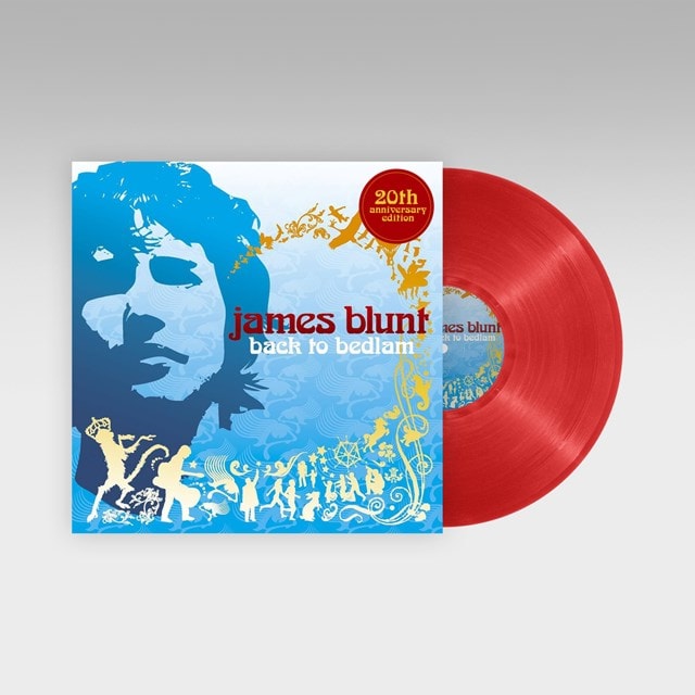 James Blunt: Back To Bedlam (20th Anniversary Edition) (remastered) (Recycled Red Vinyl)