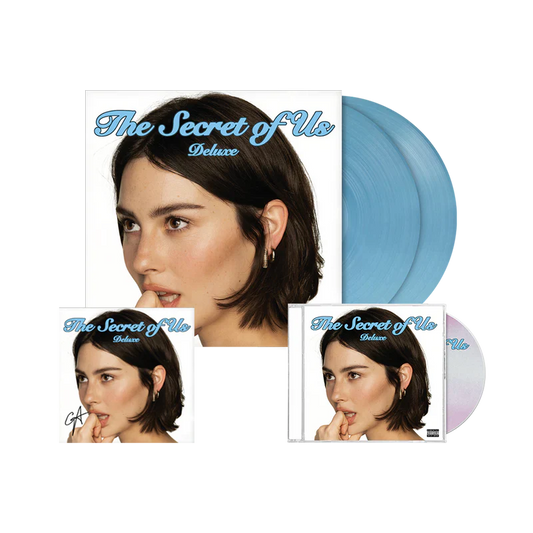 Gracie Abrams - The Secret Of Us (Deluxe Edition): Limited Transparent Blue Vinyl 2LP, CD + TARJETA FIRMADA IMPORT