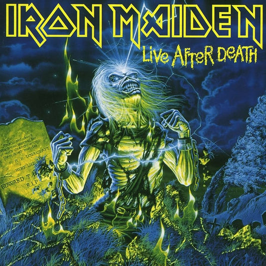 IRON MAIDEN - LIVE AFTER DEATH lp