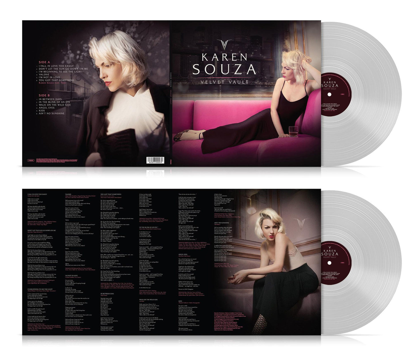 Karen Souza: Velvet Vault (Limited Edition) (Transparent Vinyl)