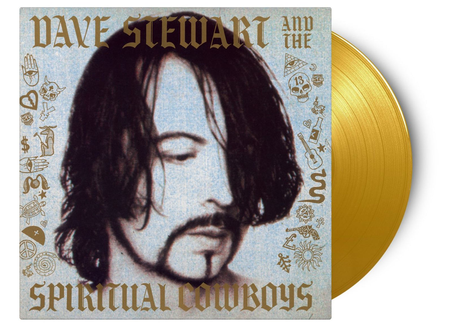 Dave Stewart and the Spiritual Cowboys: Dave Stewart And The Spiritual Cowboys (180g) (Limitierte nummerierte Auflage) (Gold-Vinyl) 